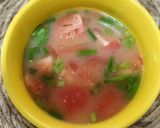 美肌ケアのトマトの味噌汁作り方2写真