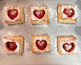 ハートのいちごチョコパイ作り方6写真