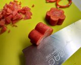 梅人参のカット 御節やお雑煮に作り方1写真