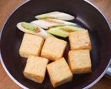 旦那のおつまみ③即席ラクちん肉豆腐🤩🍺作り方2写真