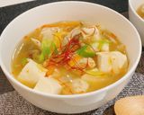 鶏団子と玉ねぎの春雨スープ作り方7写真
