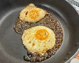 照り焼き目玉焼き作り方3写真