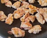 簡単🌟鶏もも肉とピーマンの和風麺つゆ炒め作り方5写真
