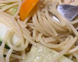 簡単　シーチキンとズッキーニの夏パスタ作り方12写真