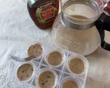 ピーナッツチョコ入り✨カフェラテアイス作り方5写真