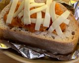 パリジャンの海老チリチーズ焼き作り方5写真