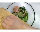 納豆鶏つくねの焼きいなり★動画あり★作り方6写真