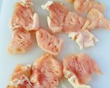 私の 胸肉とブロッコリーのクリーム煮⁉️作り方1写真