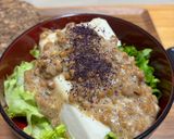 豆腐納豆サラダ作り方5写真
