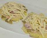 皮付き新じゃが芋の明太マヨチーズ焼き作り方3写真