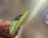 スイカの皮でツナサラダ作り方1写真
