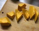かぼちゃの揚げないコロッケ🎃作り方1写真