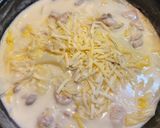 簡単！鶏肉と白菜のチーズクリーム煮込み作り方6写真