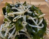 洗い物なし！ズボラで簡単☆もやしとわかめのナムル作り方4写真