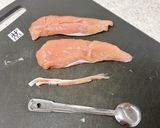 ささみのチーズ挟み&根菜のペーパー焼き作り方7写真
