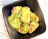 アボカドの白ごま和え作り方3写真