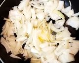 ハンバーグのカレーソース作り方1写真