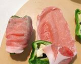 とろ〜りチーズ🐾ピーマンの肉巻き作り方4写真