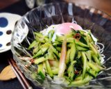 ＊胡瓜とみょうがと大葉の浅漬けサラダ＊作り方5写真