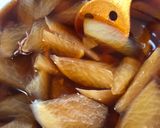 味しみ大根が絶品！やわらかイカ大根の煮物作り方4写真