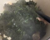 胡麻油たっぷり♪おかずになるわかめスープ作り方3写真