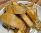 大根の皮のポン酢漬け作り方4写真