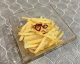 水煮タケノコでメンマ風ピリ辛ナムル作り方2写真