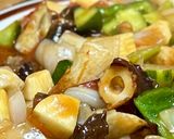 竹輪とエリンギの辛々酢豚風作り方5写真