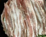 豚バラと野菜の簡単蒸し作り方5写真