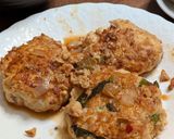 やみつき中華風!鶏むねとニラのハンバーグ作り方6写真