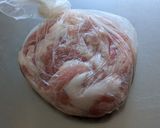 蜂蜜と昆布茶を下味に新玉葱と豚の生姜焼き作り方1写真
