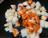 エビと長芋のマヨ醤油炒め作り方5写真