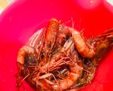 🦐&ヒュメドポワソンと牛乳で具沢山スープ作り方2写真