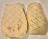 生姜醤油で食べる 白茄子のステーキ作り方3写真