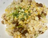 レトルトの肉団子とカット野菜の炒飯⭐︎簡単作り方8写真