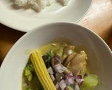 たっぷり野菜とチキンのグリーンカレー作り方8写真