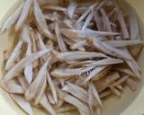 簡単！豚肉とごぼうのしぐれ煮作り方1写真