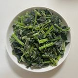 レンジで簡単！焼肉屋のほうれん草ナムル作り方1写真
