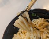 圧力鍋でムチムチ麺の明太バター釜揚げ作り方8写真