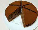 HMで簡単チョコあんこサンドココアケーキ作り方12写真
