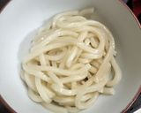 簡単美味しい✨牛すき釜玉うどん作り方7写真