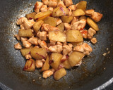 鶏胸肉とさつまいもの甘辛炒め作り方6写真