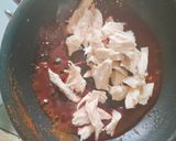 鶏むね肉のヤンニョムチキン風丼作り方2写真
