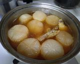 大根と手羽先の煮物作り方17写真