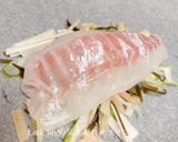 昆布締め鯛のレンジ蒸し作り方3写真
