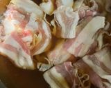 簡単　アボガド豚肉キムチプレート作り方4写真