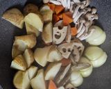 根菜のお腹満足ソテー作り方5写真