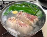 本格♫蒸し鶏のネギ油ソースかけ作り方4写真