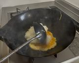 福岡のうどん屋のアレ、博多かしわ飯風炒飯作り方5写真