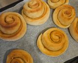 HBで簡単♪豆乳はちみつコーヒー渦巻きパン作り方6写真
